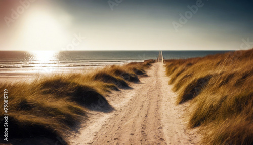 sunshine sea North beach path