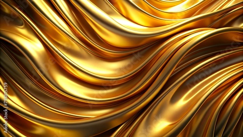                               GOLD drape