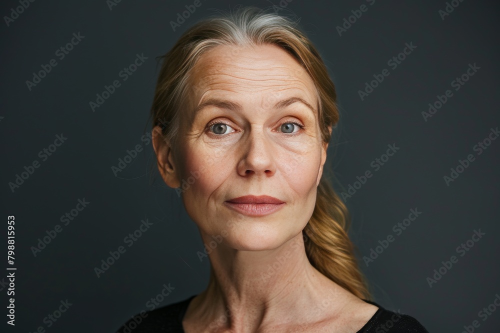 Visual age comparisons in split screen care settings guide skin rejuvenation methods, before after skincare narratives with aging psychological health insights.