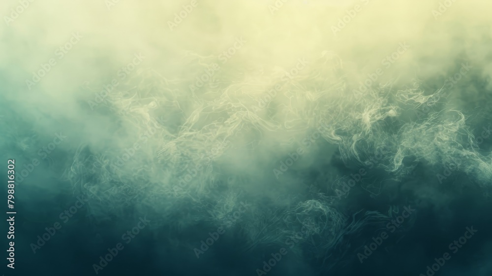 A blurry image of smoke with a dark background. The smoke is thick and dense, creating a sense of heaviness and darkness. The image evokes a feeling of unease and discomfort
