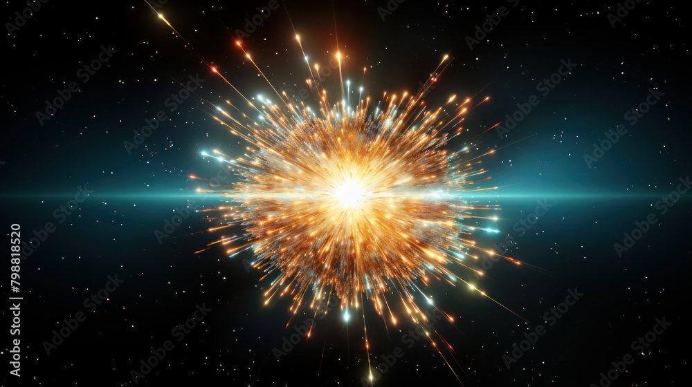 Abstract representation of a supernova explosion UHD WALLPAPER Abstract representation of a supernova explosion UHD WALLPAPER