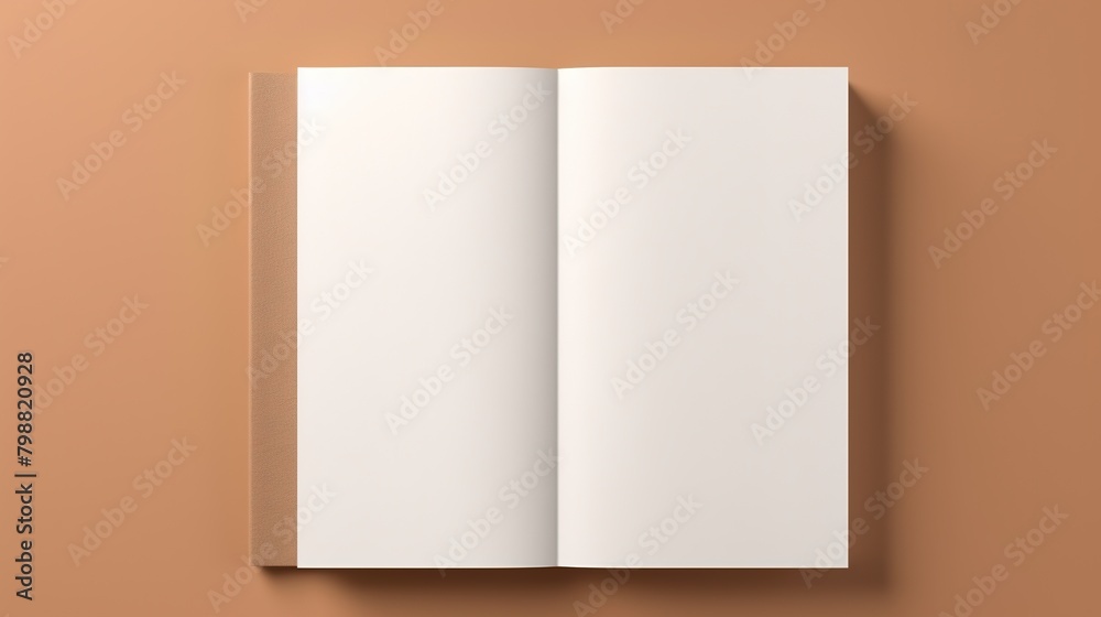 3D Rendering of Opened Blank White A4 Magazine Brochure Mockup
3D Rendering of Opened Blank White A4 Magazine Brochure Mockup