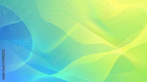 Picture a modern and vibrant banner background, filled with a captivating gradation of bright blue and green hues that seamlessly blend together. This eye-catching color scheme evokes a sense of fresh