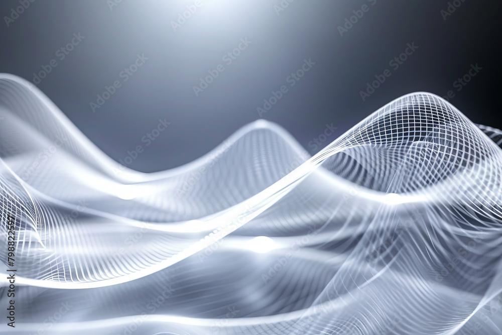 Abstract blue and white wavy background Abstract blue and white wavy background