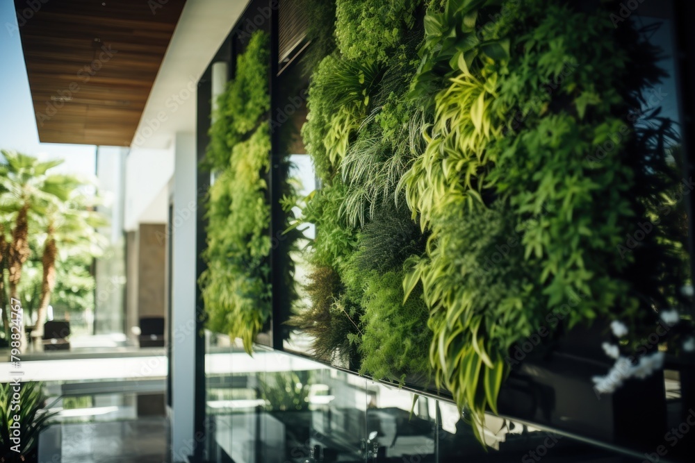 Sustainable Living in a Green Hotel - Eco-Conscious Interior Space Sustainable Living in a Green Hotel - Eco-Conscious Interior Space