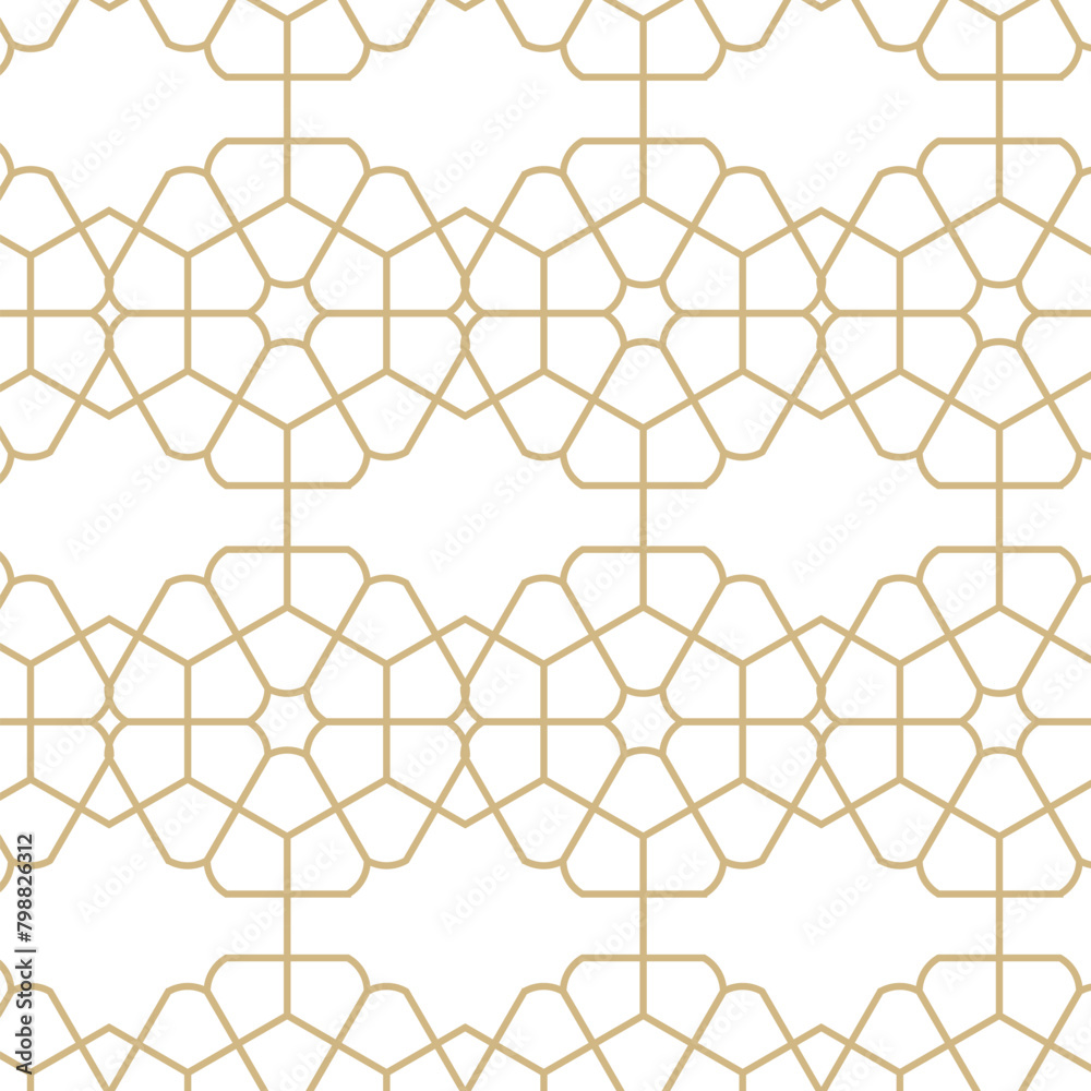 Abstract simple geometric Vector seamless pattern design elements line texture on white background, labels and frames for packaging for luxury products in trendy linear style