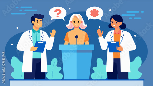 A panel of doctors and scientists debating the potential risks and benefits of widespread availability of cognitive enhancement treatments..