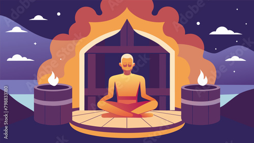 The soothing ambiance of the sauna provides the perfect environment for me to turn inward and focus on my mindbody connection..