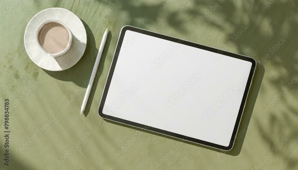 Tablet Mockup for Application Presentation, Web Design or User Interface Design - Template for Representation and Presentation of Design Tablet Mockup for Application Presentation, Web Design or User Interface Design - Template for Representation and Presentation of Design