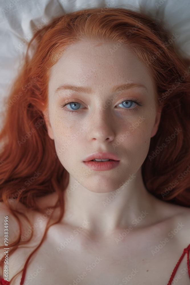 Naklejka premium portrait of a woman