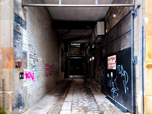 An old underpass tunnel