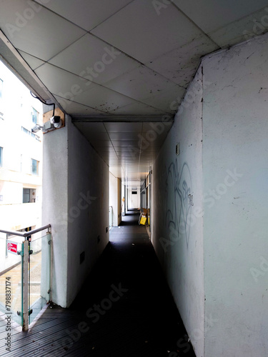 Hallway of a building