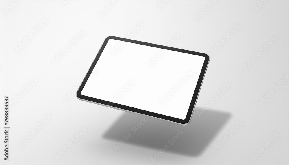 Tablet Mockup for Application Presentation, Web Design or User Interface Design - Template for Representation and Presentation of Design 