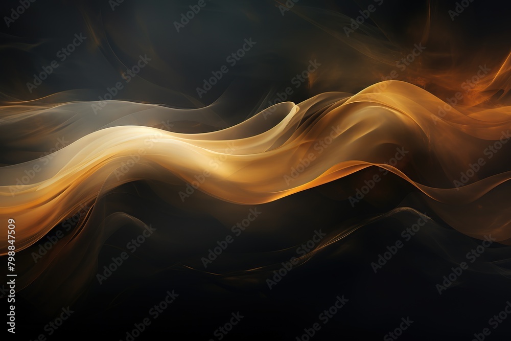 Fototapeta premium Fire In Background