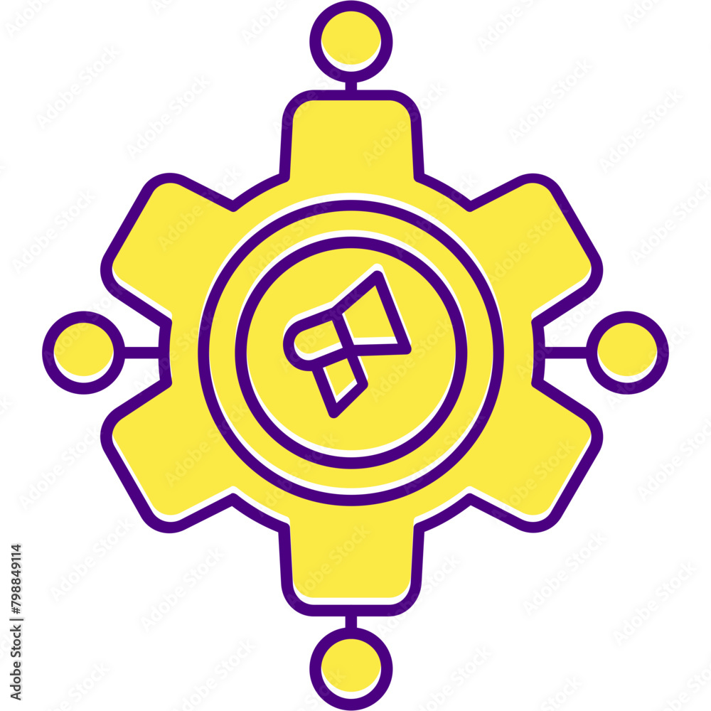 Marketing Automation Icon Marketing Automation Icon