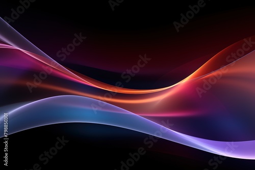 Abstract background with colorful lines, in the style of glowing lights, vibrant, bright backgrounds. © Jahid CF 5327702