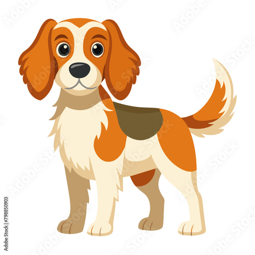 dog, icon, vector illustration