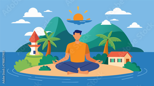 A wellness retreat for men on a remote island provides the perfect escape for unplugging and reconnecting with oneself through meditation nutrition.