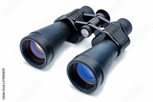 Binoculars, isolated on white