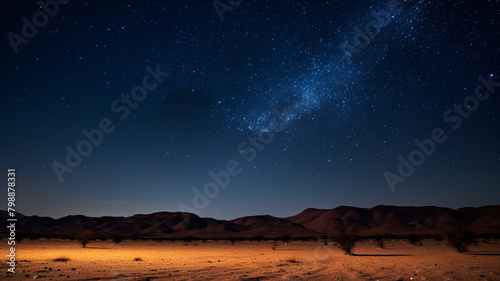 a night in the desert