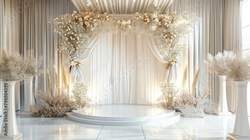 3d designs Wedding Backdrop simple minimalist luxury