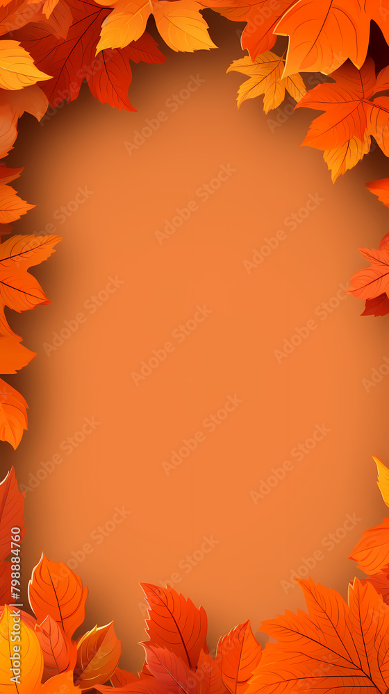 Autumn background design with leaves Autumn background design with leaves