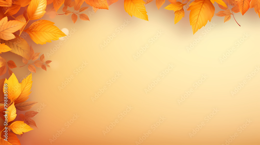 Autumn background design with leaves Autumn background design with leaves