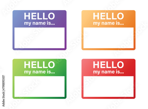 Hello speech bubble icon in flat style. Hi message vector illustration on isolated background. Welcome sign business concept.