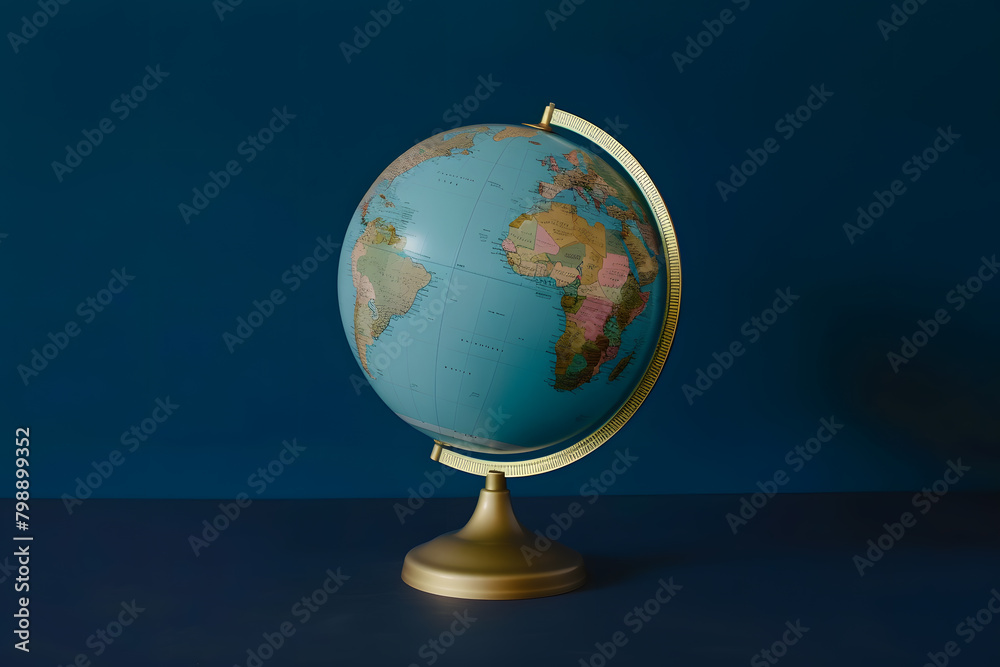 globe on the table globe on the table