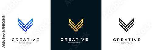 VS initial logo concept monogram,logo template designed to make your logo process easy and approachable. All colors and text can be modified. High resolution files included.