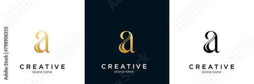 Letter A Logo Icon Design Template.