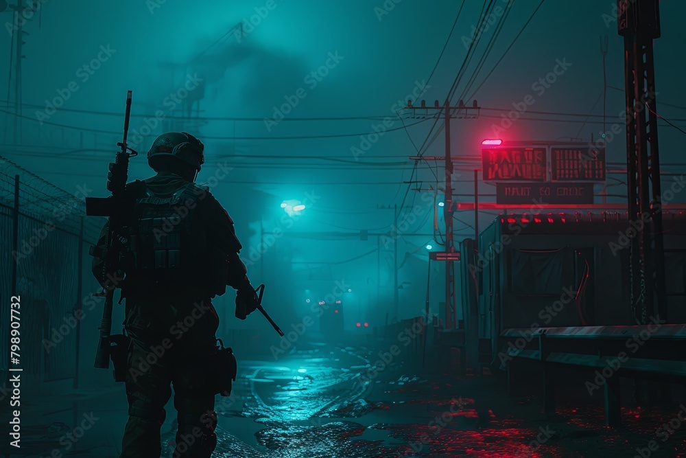 soldier in the night soldier in the night