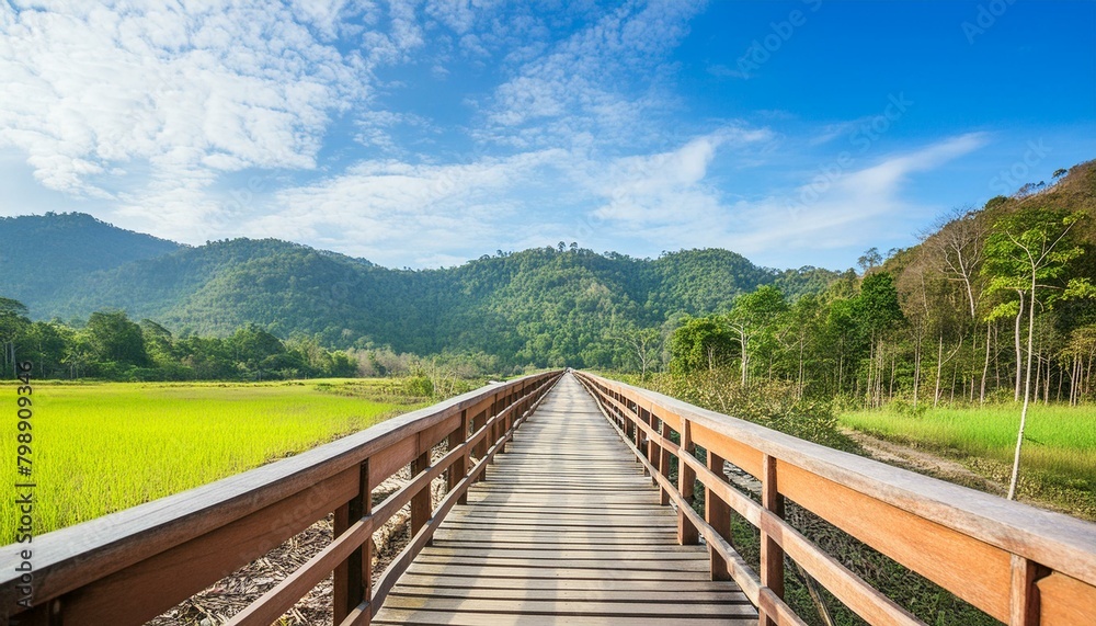 railway bridge over the river