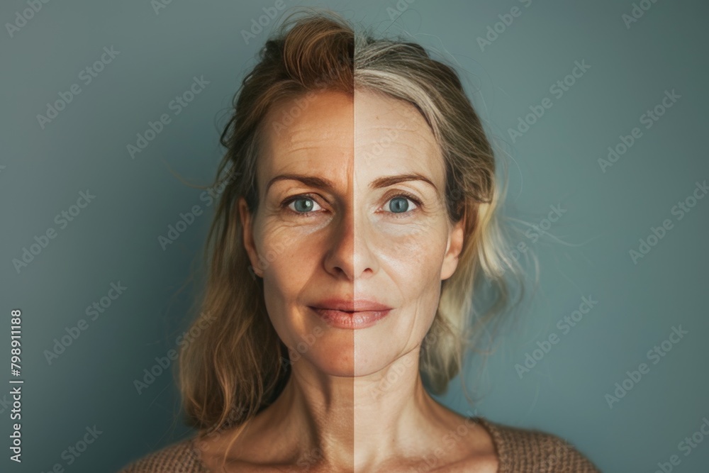 Treatment and beauty solutions for aging divisions balance the needs of old and young skins, promoting health and aesthetics. Treatment and beauty solutions for aging divisions balance the needs of old and young skins, promoting health and aesthetics.