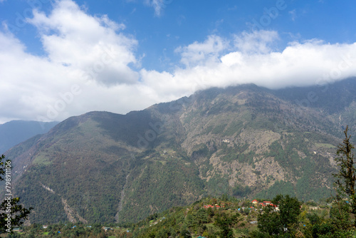 The unforgettable landscape of the Himalayas in Nepal