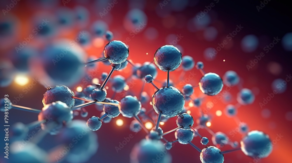 molecule atom abstract atom molecule structure science medical ...