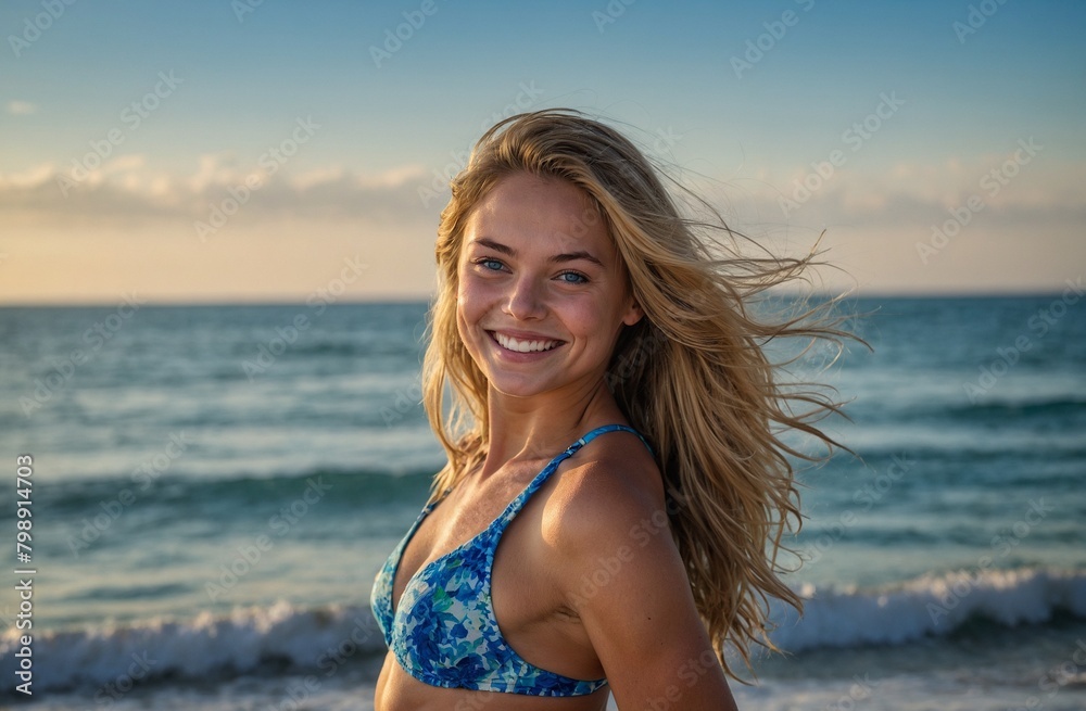 woman on the beach woman on the beach