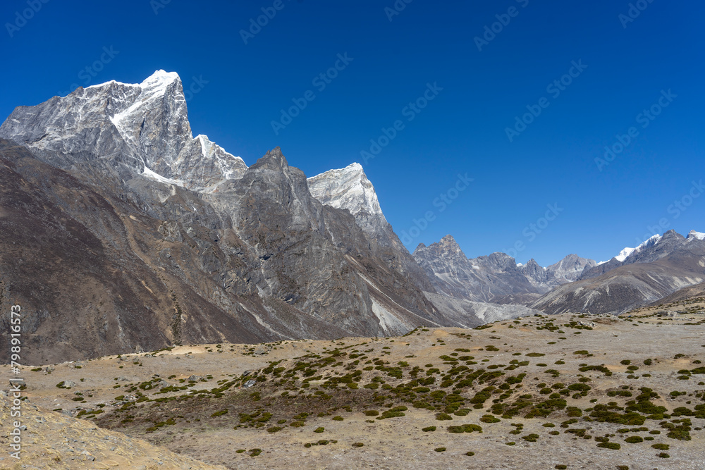Obraz premium The unforgettable landscape of the Himalayas in Nepal