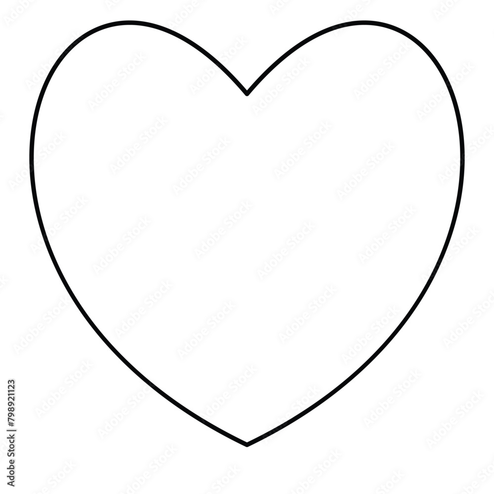 Love symbol. heart line icon, outline vector logo illustration, Isolated heart on a white background Love symbol. heart line icon, outline vector logo illustration, Isolated heart on a white background