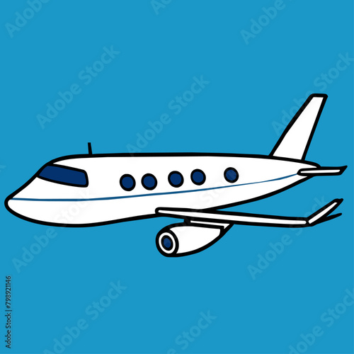 cute airplane background