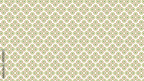 Flat arabic pattern background