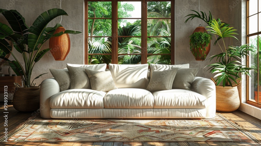 Abundant Indoor Greenery Abundant Indoor Greenery