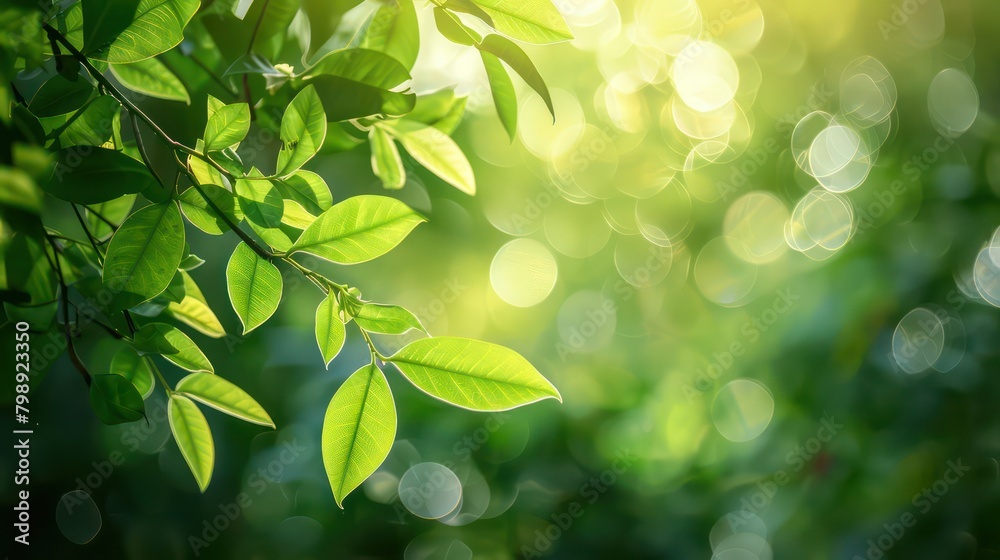 Fresh green leaves background with empty space, nature concept AI generated image,Nature of green leaf in garden at summer. Natural green leaves plants using as spring background cover . Generated AI Fresh green leaves background with empty space, nature concept AI generated image,Nature of green leaf in garden at summer. Natural green leaves plants using as spring background cover . Generated AI