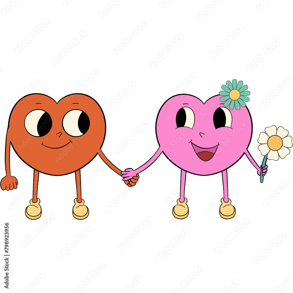 Obraz premium Retro Daisy 