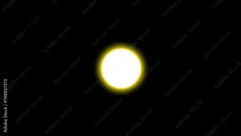 エナジーボールと雷(背景透過あり)【CG動画素材】 エナジーボールと雷(背景透過あり)【CG動画素材】