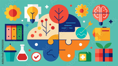 A selection of puzzles and brain teasers ideal for students who thrive on challenges and problemsolving.. Vector illustration