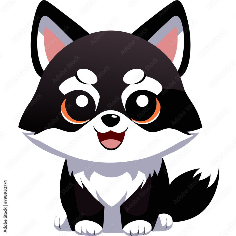 cute wolf high detailed cute wolf high detailed