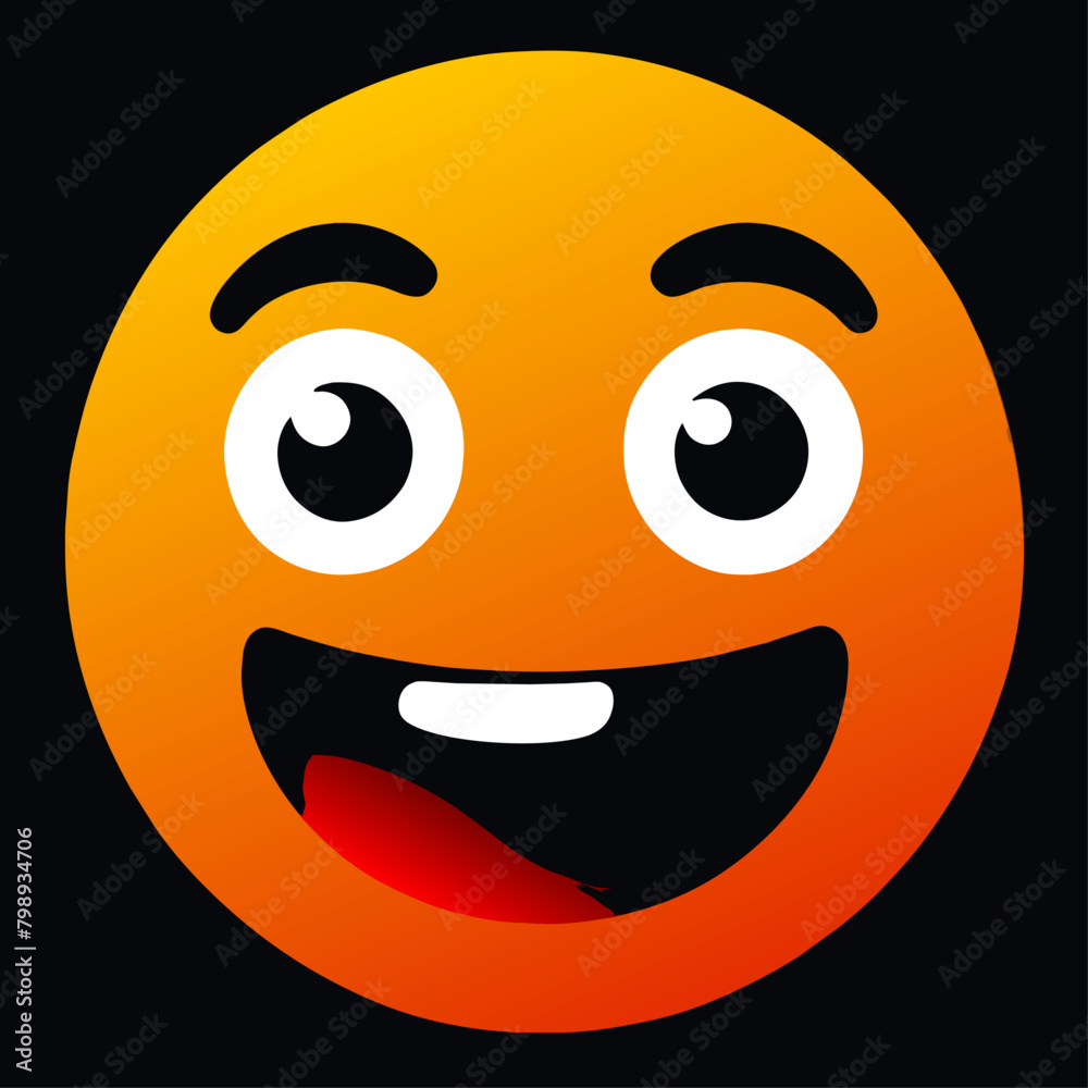 Fototapeta premium emoji background art high