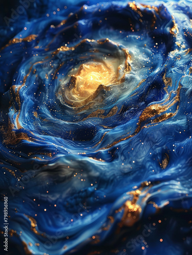 Galactic Cosmos Background Illustration