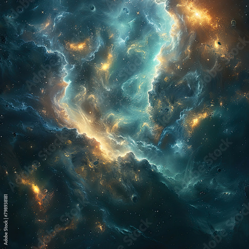 Nebulous Cosmos A Journey Through Space